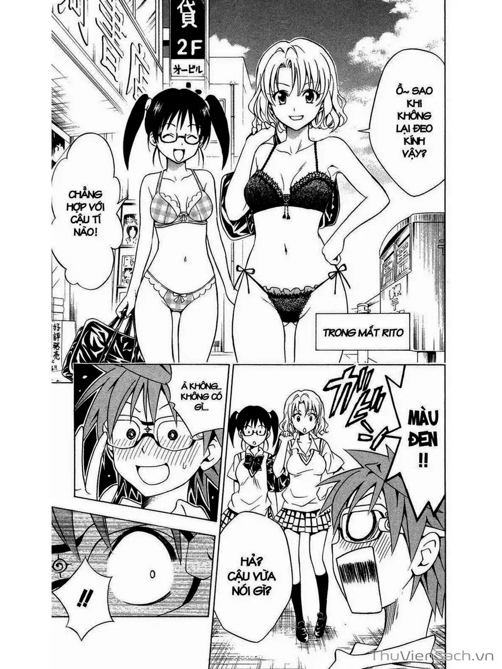 Truyện Tranh Bóng Tối Hoàng Kim - To Love Ru Darkness trang 8