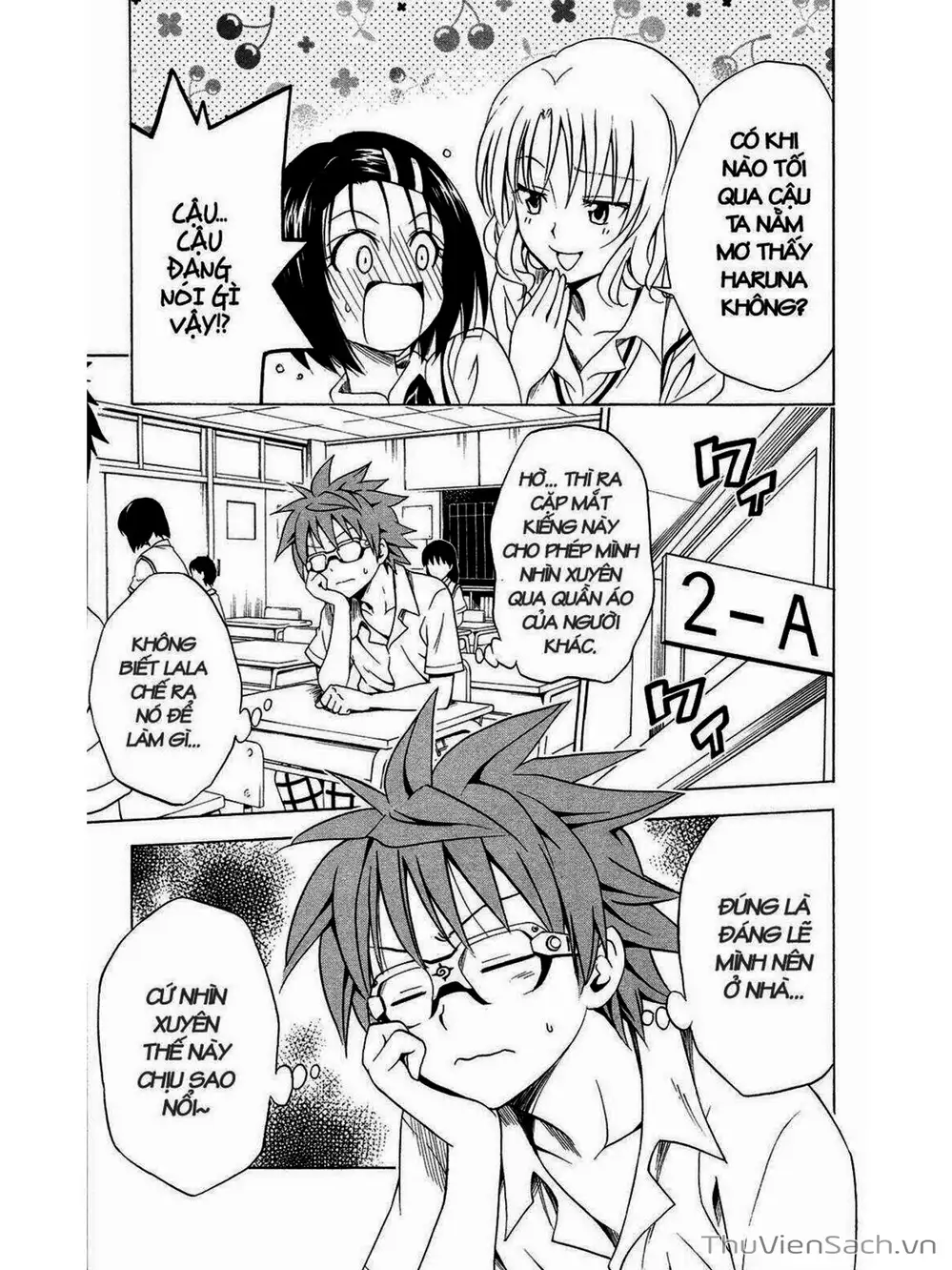 Truyện Tranh Bóng Tối Hoàng Kim - To Love Ru Darkness trang 8