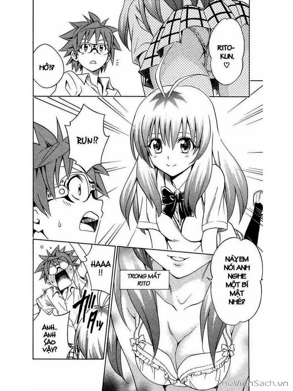 Truyện Tranh Bóng Tối Hoàng Kim - To Love Ru Darkness trang 8