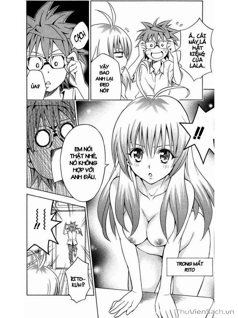 Truyện Tranh Bóng Tối Hoàng Kim - To Love Ru Darkness trang 8