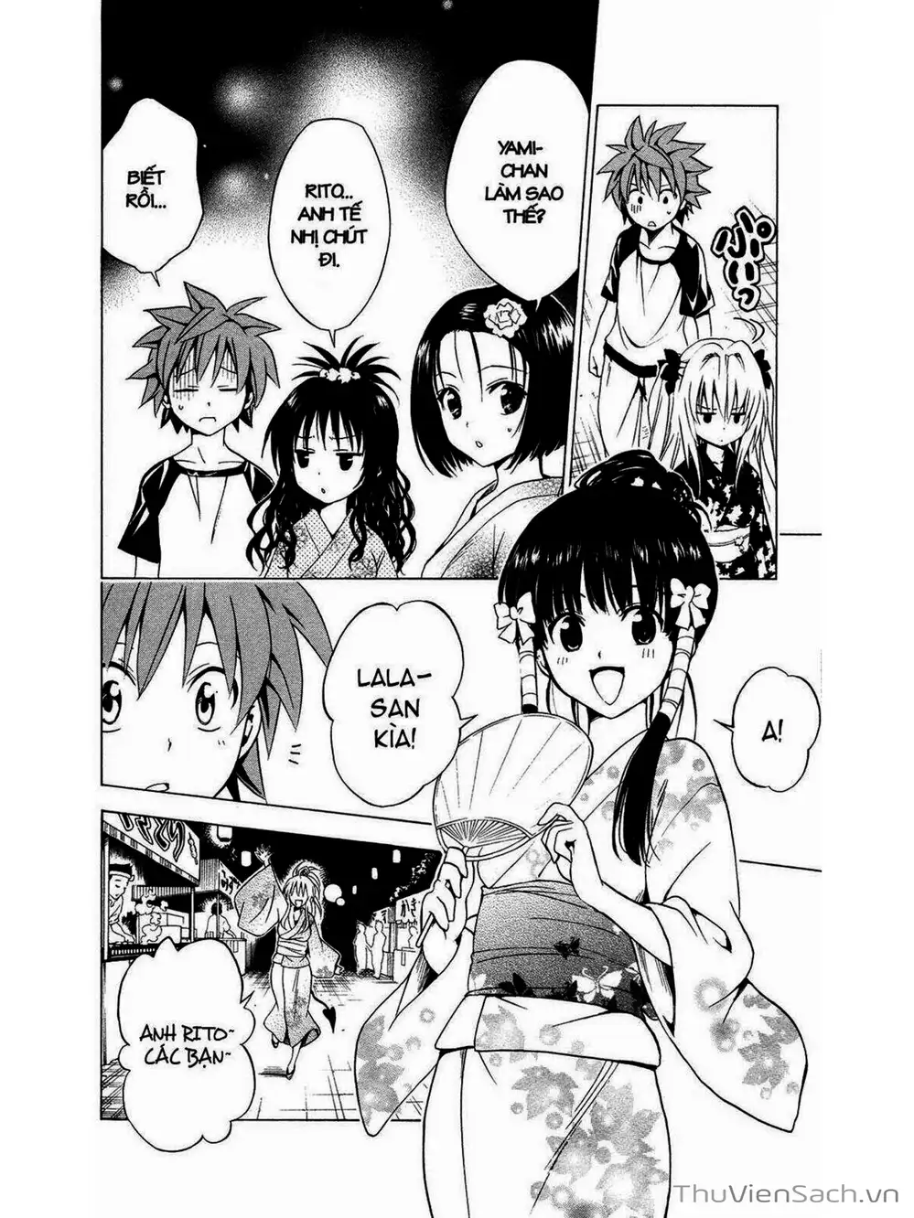 Truyện Tranh Bóng Tối Hoàng Kim - To Love Ru Darkness trang 8