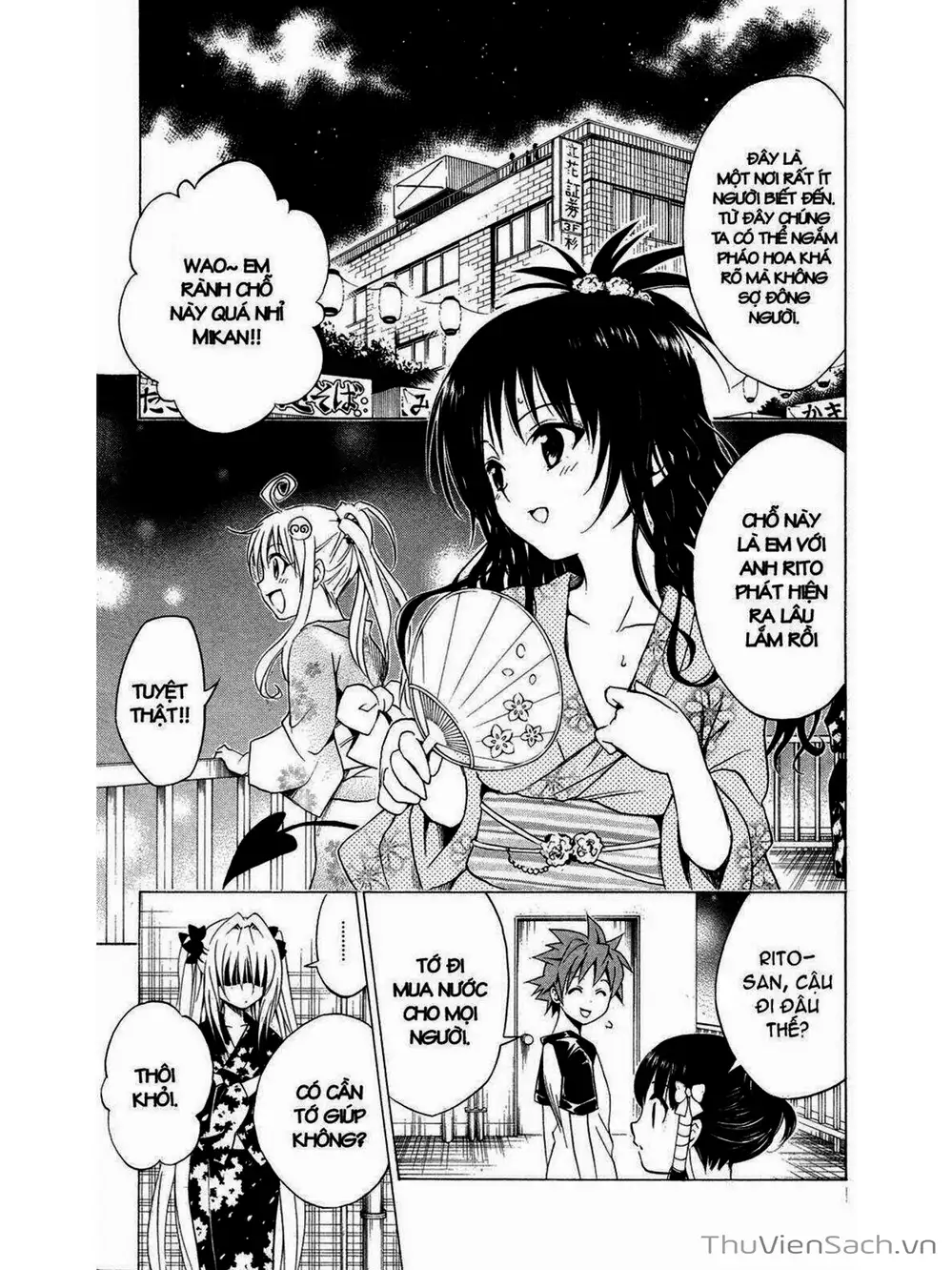 Truyện Tranh Bóng Tối Hoàng Kim - To Love Ru Darkness trang 8