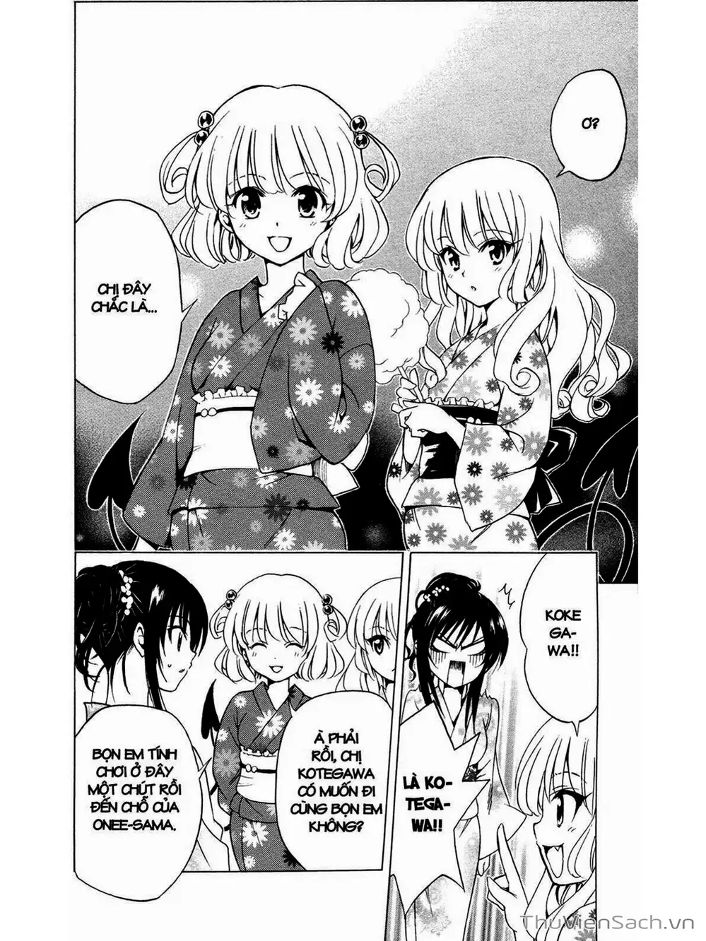 Truyện Tranh Bóng Tối Hoàng Kim - To Love Ru Darkness trang 8