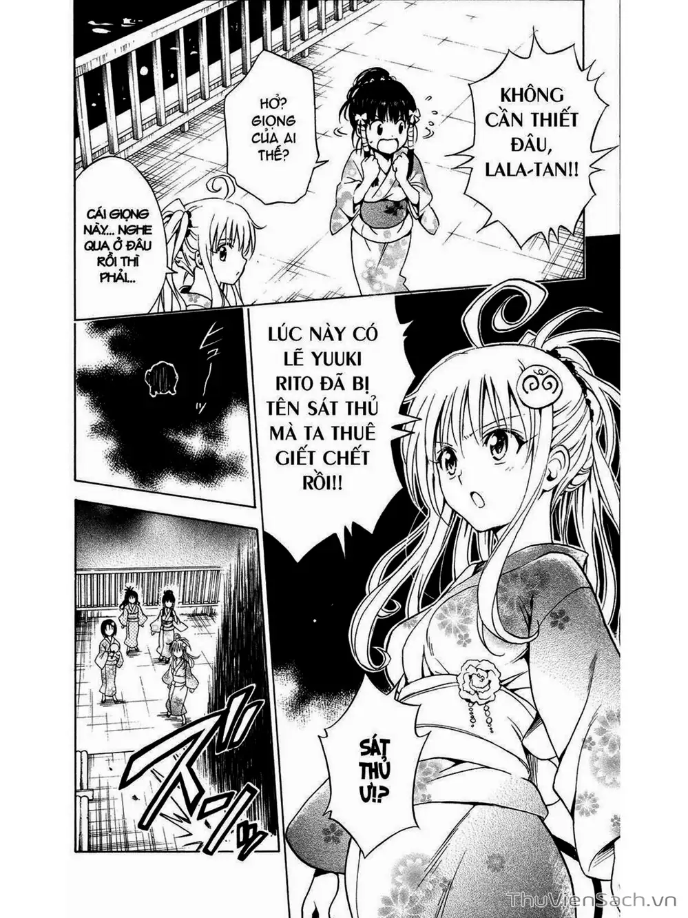 Truyện Tranh Bóng Tối Hoàng Kim - To Love Ru Darkness trang 8