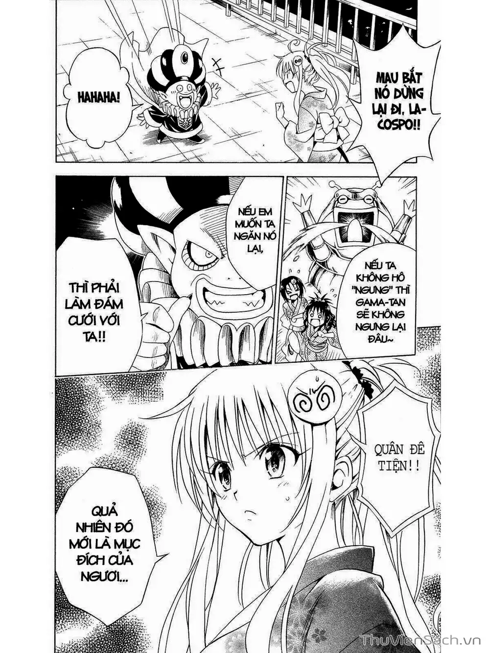 Truyện Tranh Bóng Tối Hoàng Kim - To Love Ru Darkness trang 8