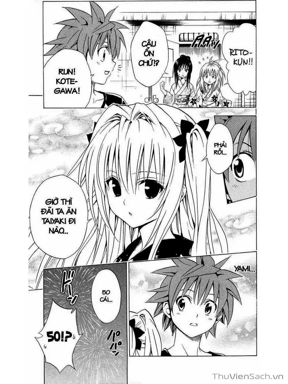 Truyện Tranh Bóng Tối Hoàng Kim - To Love Ru Darkness trang 8