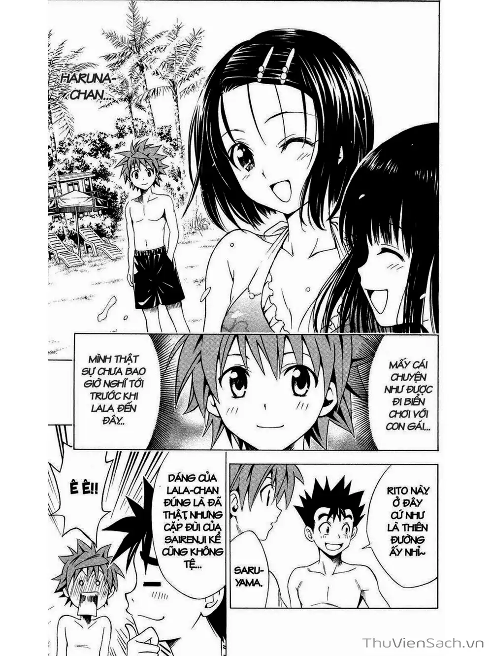 Truyện Tranh Bóng Tối Hoàng Kim - To Love Ru Darkness trang 8