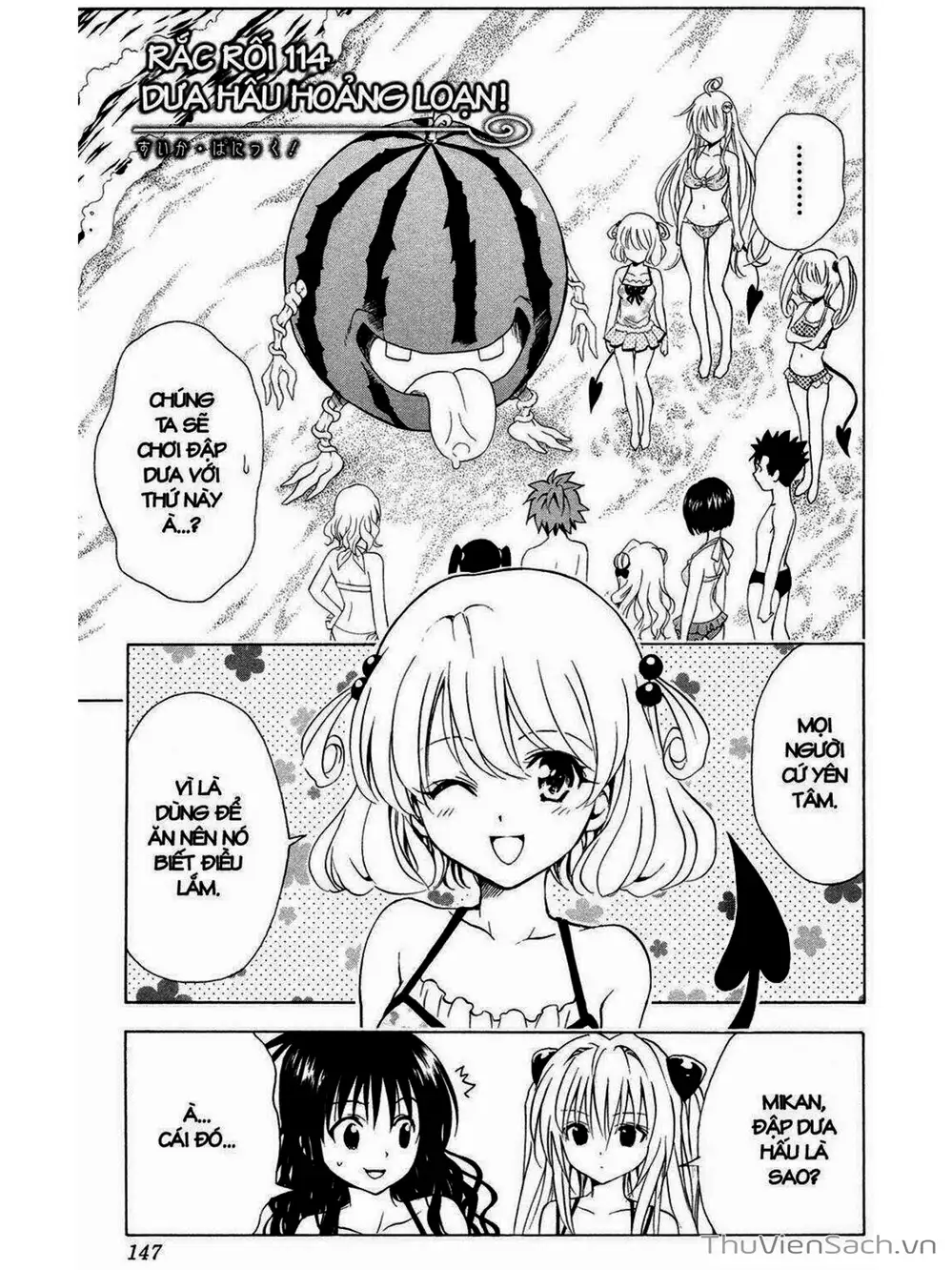 Truyện Tranh Bóng Tối Hoàng Kim - To Love Ru Darkness trang 8