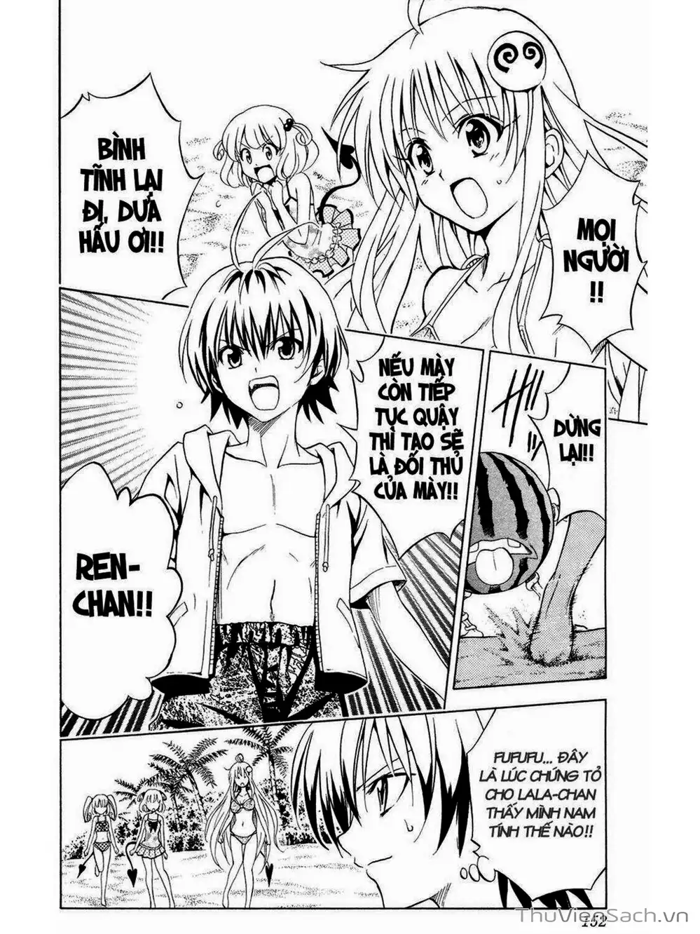 Truyện Tranh Bóng Tối Hoàng Kim - To Love Ru Darkness trang 8