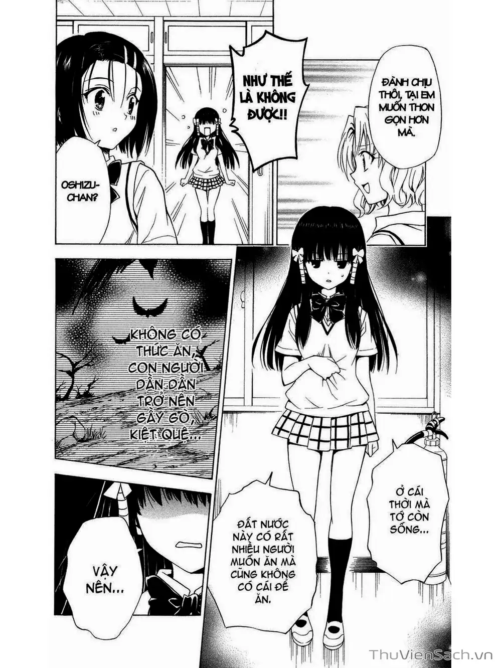 Truyện Tranh Bóng Tối Hoàng Kim - To Love Ru Darkness trang 8
