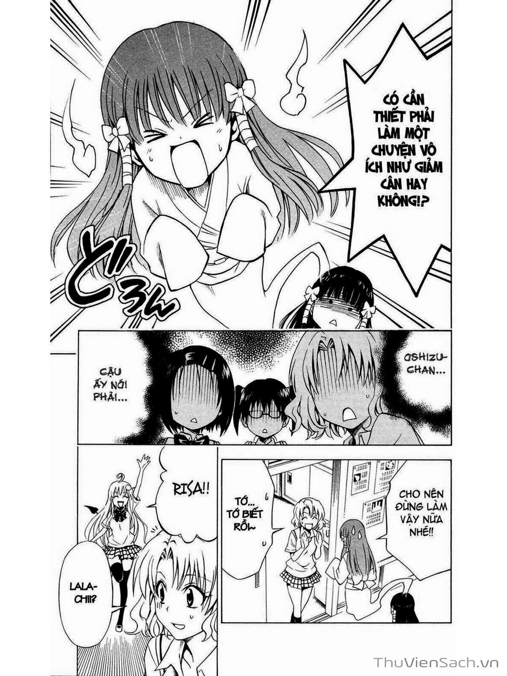 Truyện Tranh Bóng Tối Hoàng Kim - To Love Ru Darkness trang 8