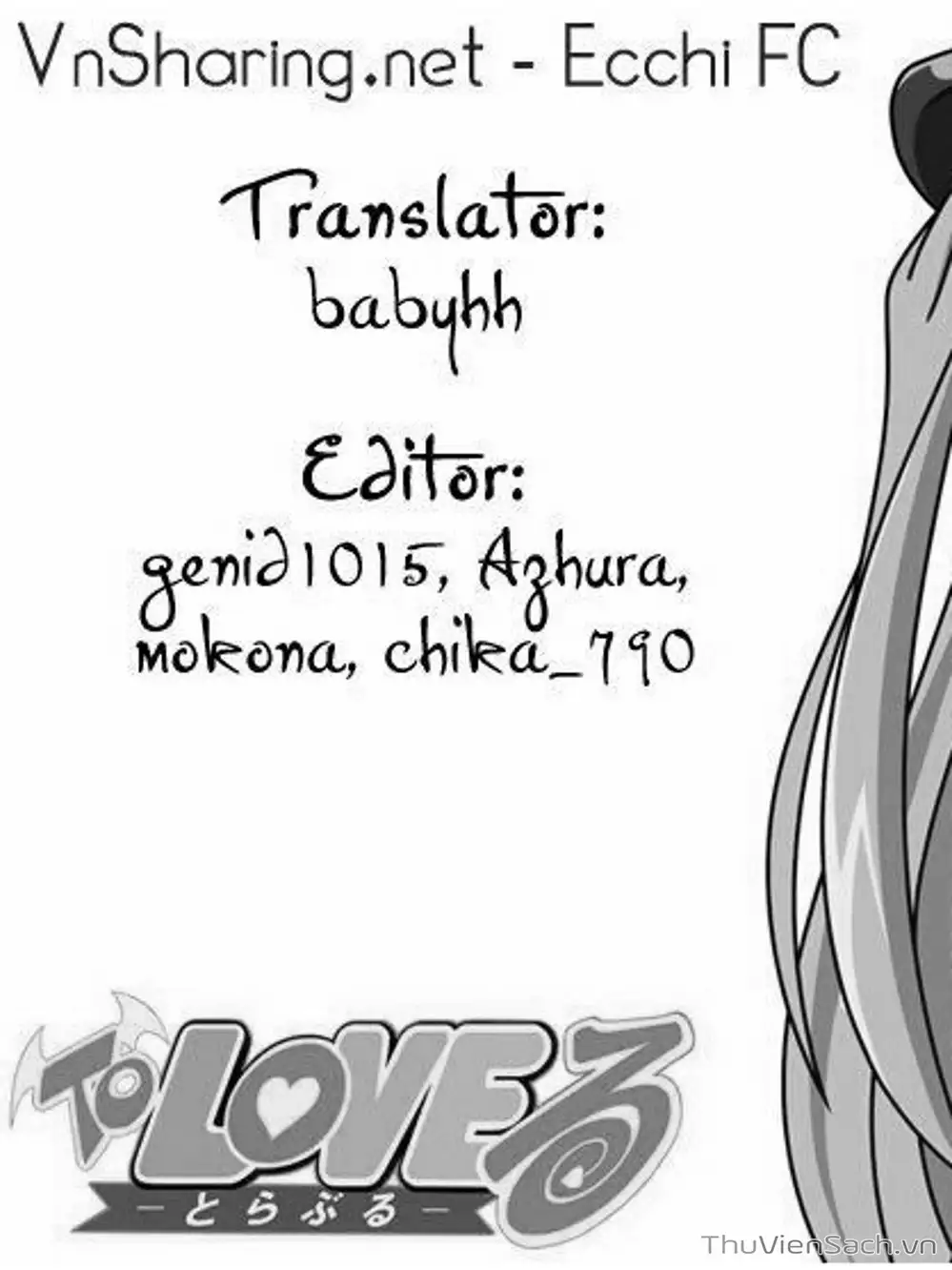 Truyện Tranh Bóng Tối Hoàng Kim - To Love Ru Darkness trang 8