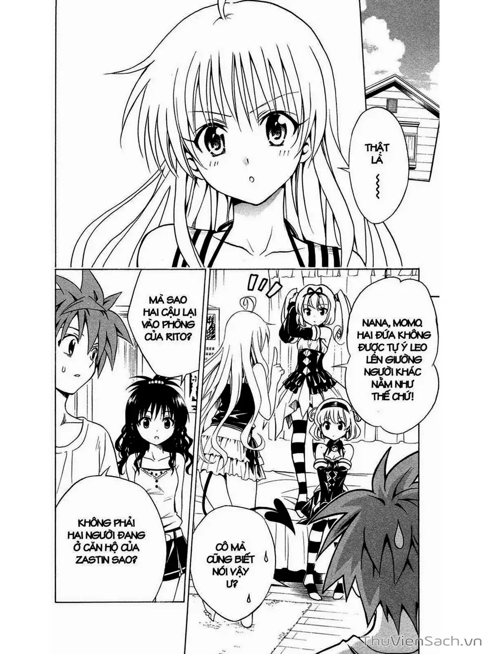 Truyện Tranh Bóng Tối Hoàng Kim - To Love Ru Darkness trang 8