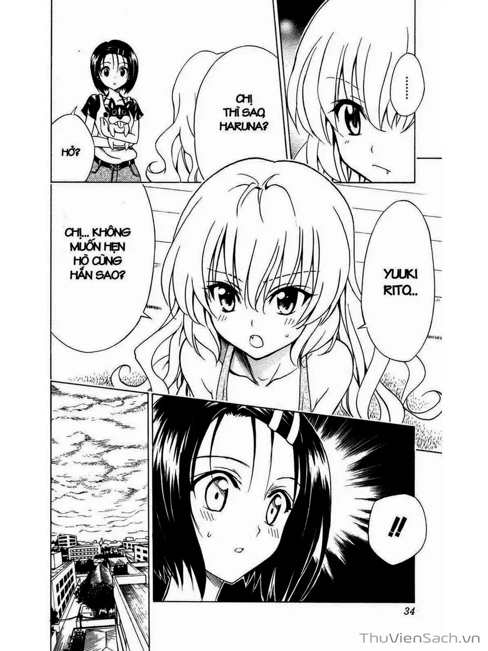 Truyện Tranh Bóng Tối Hoàng Kim - To Love Ru Darkness trang 8