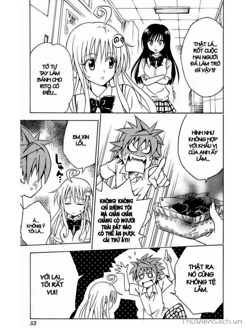 Truyện Tranh Bóng Tối Hoàng Kim - To Love Ru Darkness trang 8