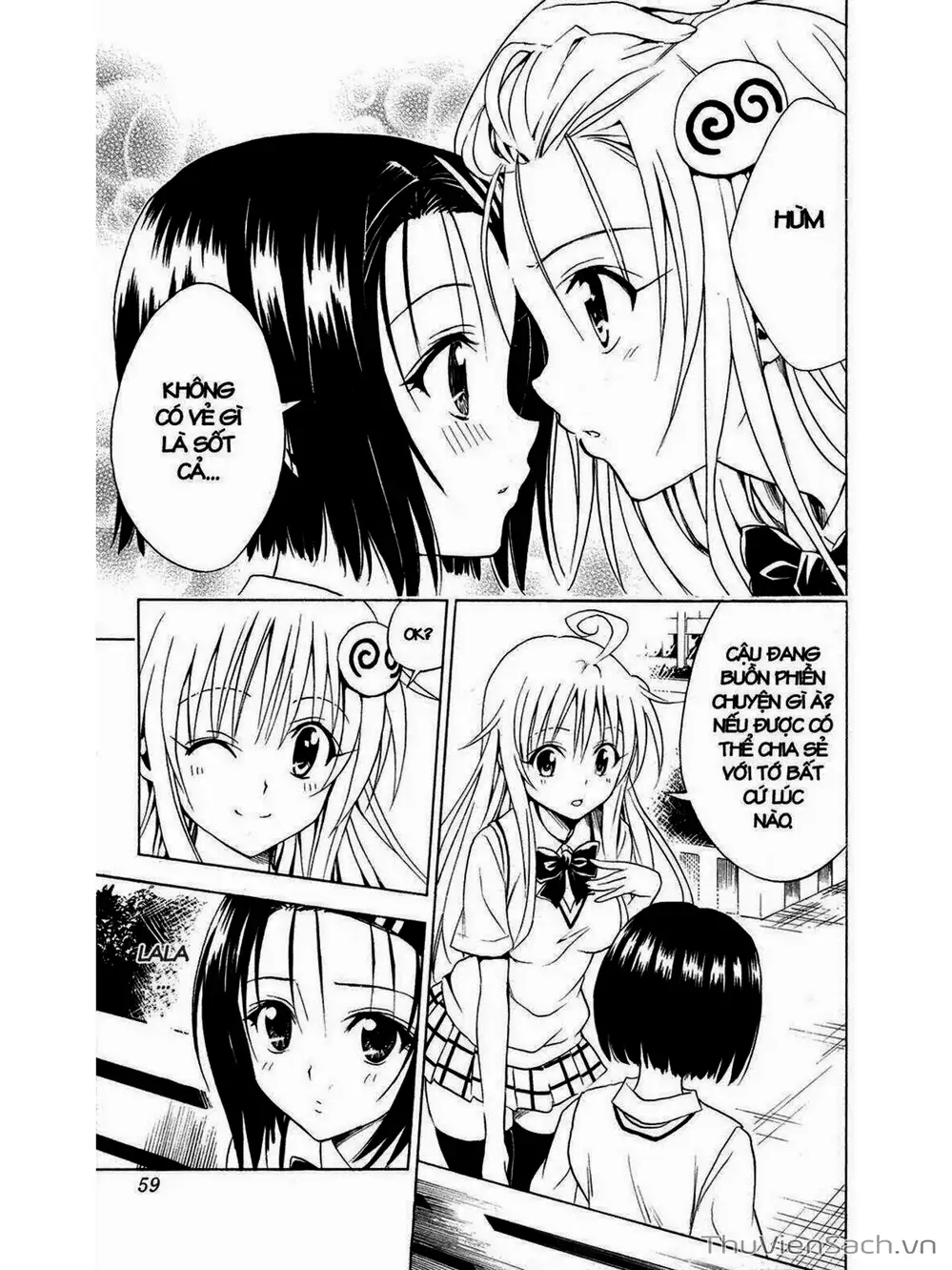 Truyện Tranh Bóng Tối Hoàng Kim - To Love Ru Darkness trang 8