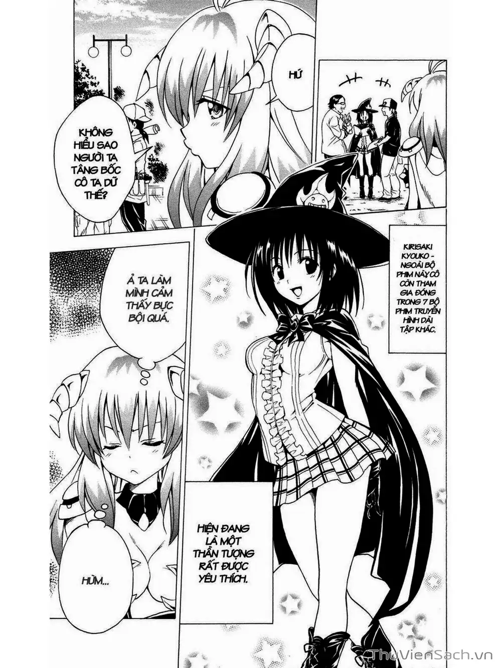 Truyện Tranh Bóng Tối Hoàng Kim - To Love Ru Darkness trang 8