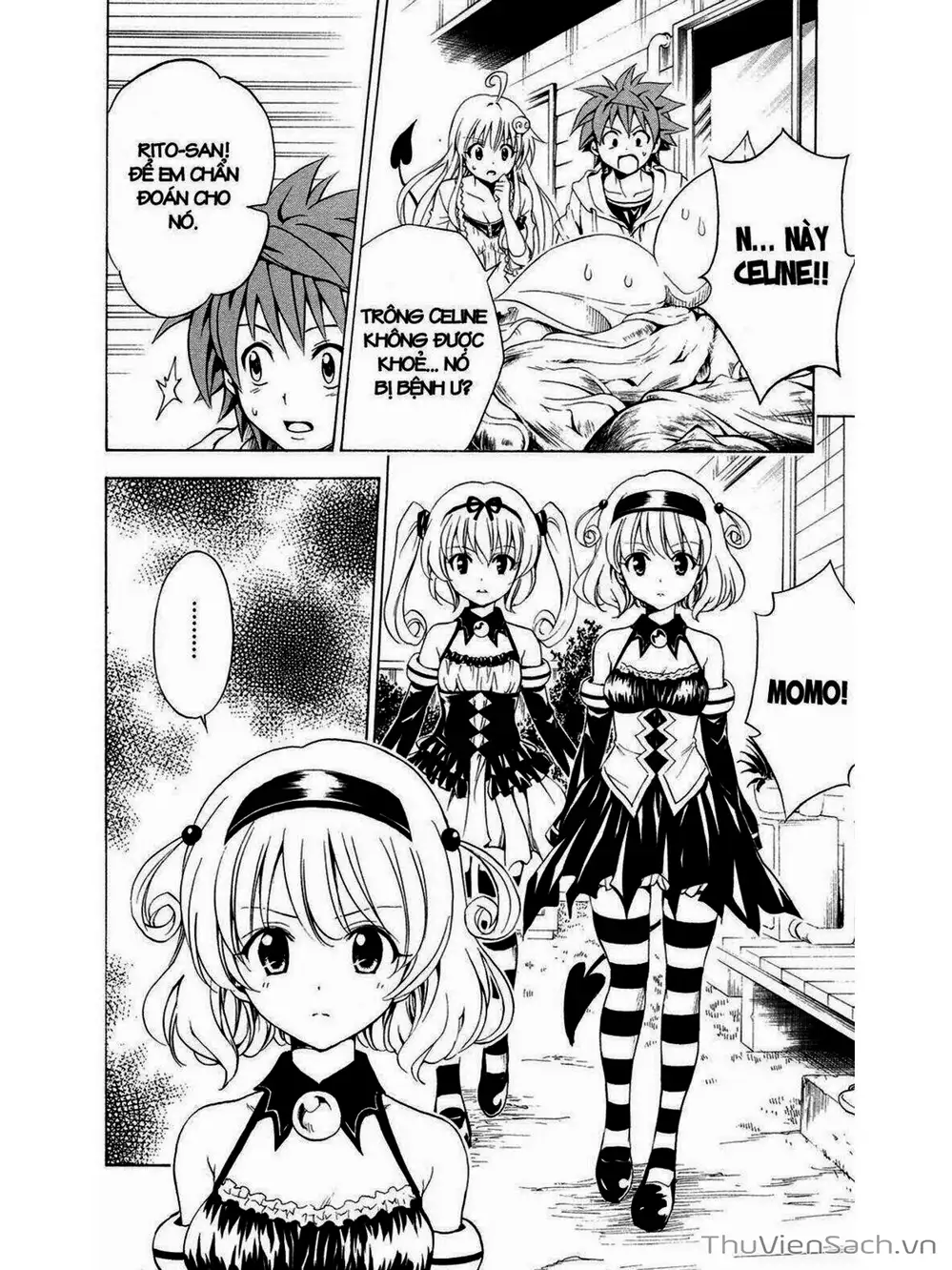 Truyện Tranh Bóng Tối Hoàng Kim - To Love Ru Darkness trang 8