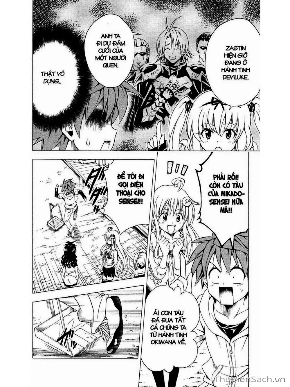 Truyện Tranh Bóng Tối Hoàng Kim - To Love Ru Darkness trang 8