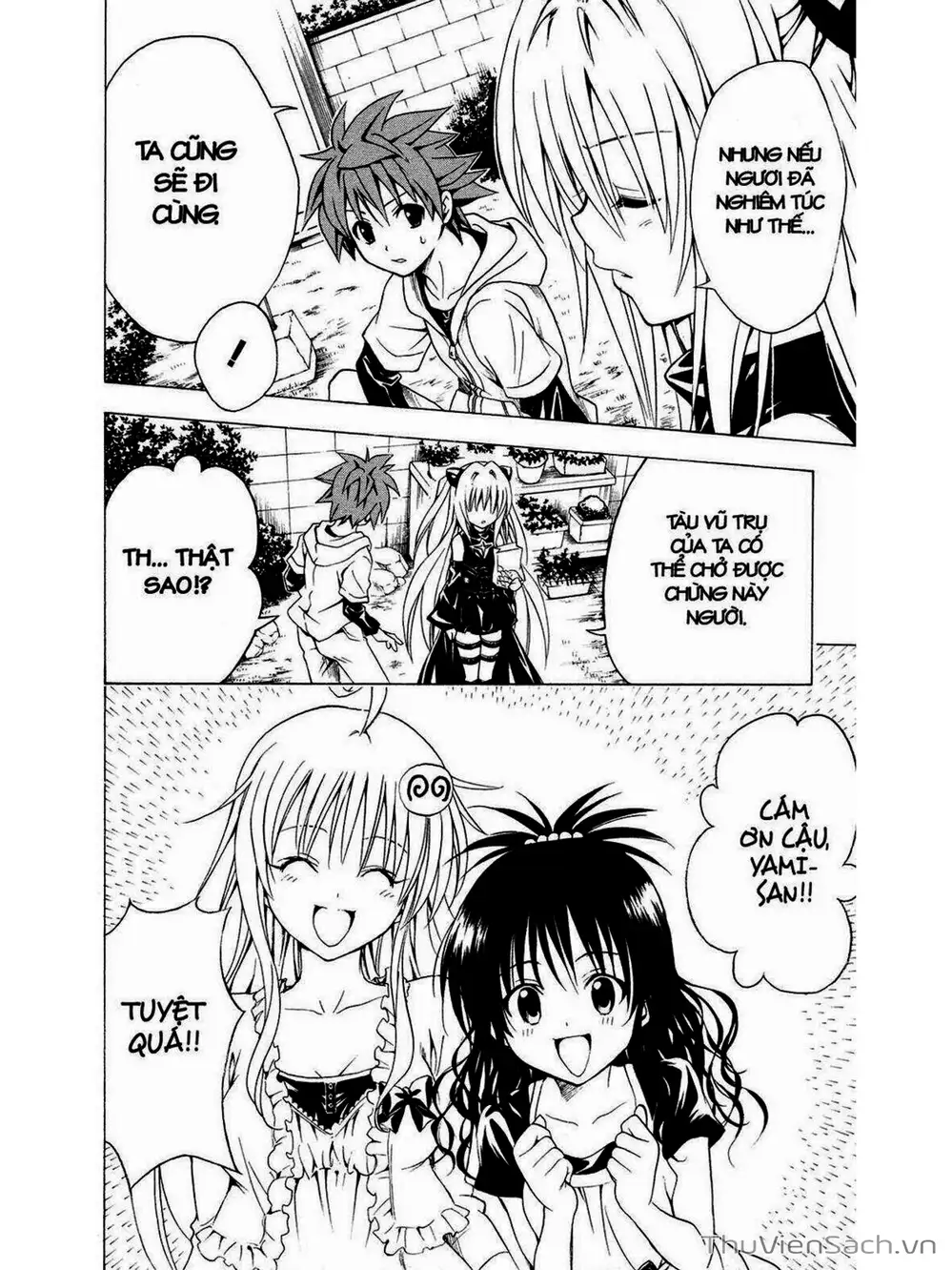 Truyện Tranh Bóng Tối Hoàng Kim - To Love Ru Darkness trang 8