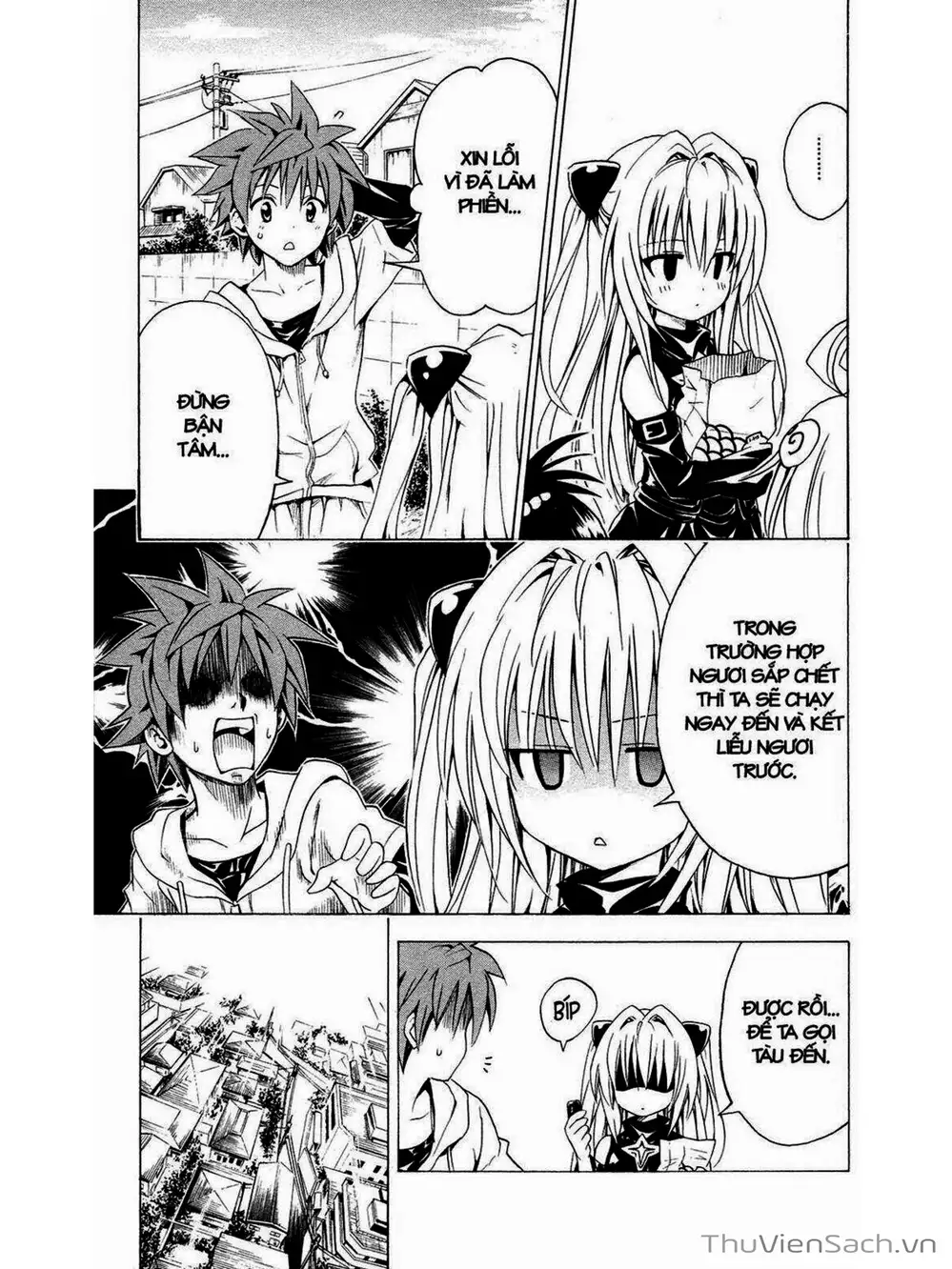 Truyện Tranh Bóng Tối Hoàng Kim - To Love Ru Darkness trang 8