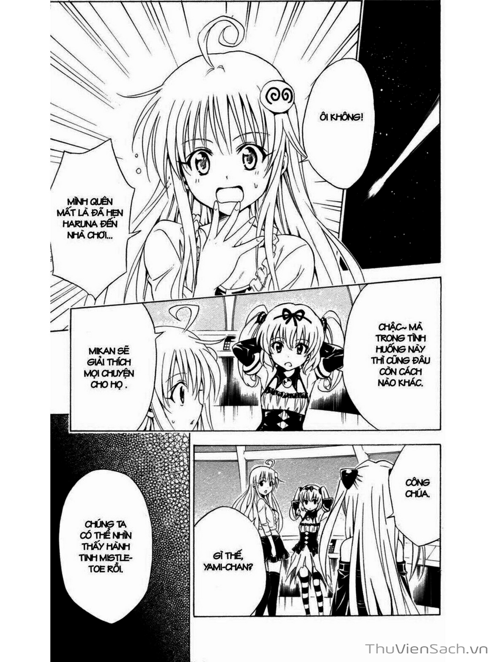 Truyện Tranh Bóng Tối Hoàng Kim - To Love Ru Darkness trang 8