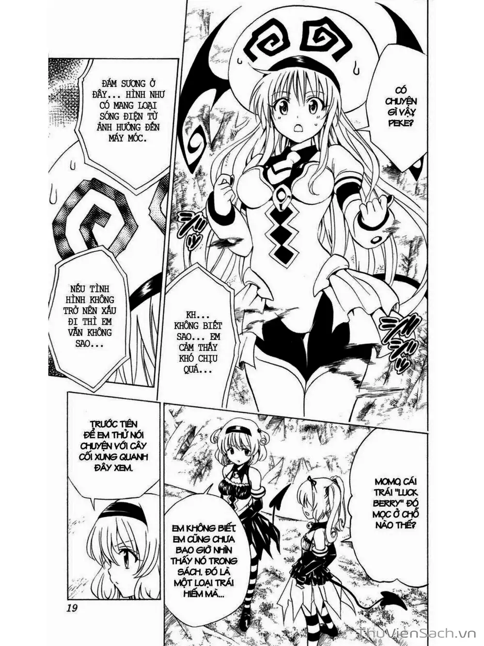 Truyện Tranh Bóng Tối Hoàng Kim - To Love Ru Darkness trang 8