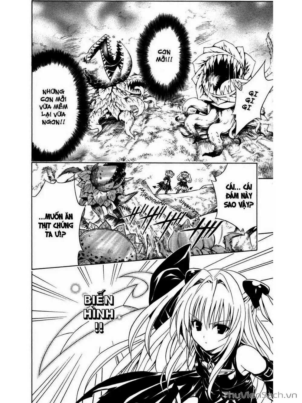 Truyện Tranh Bóng Tối Hoàng Kim - To Love Ru Darkness trang 8