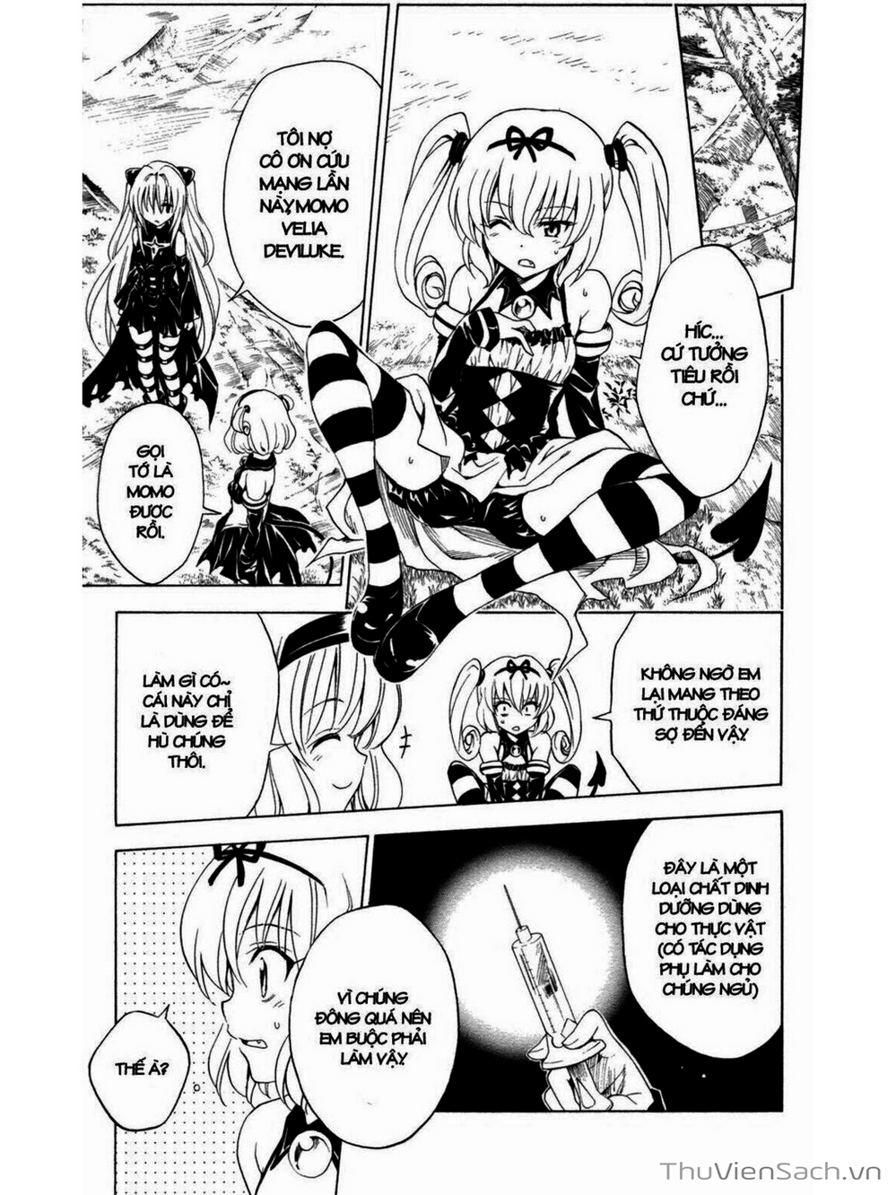 Truyện Tranh Bóng Tối Hoàng Kim - To Love Ru Darkness trang 8