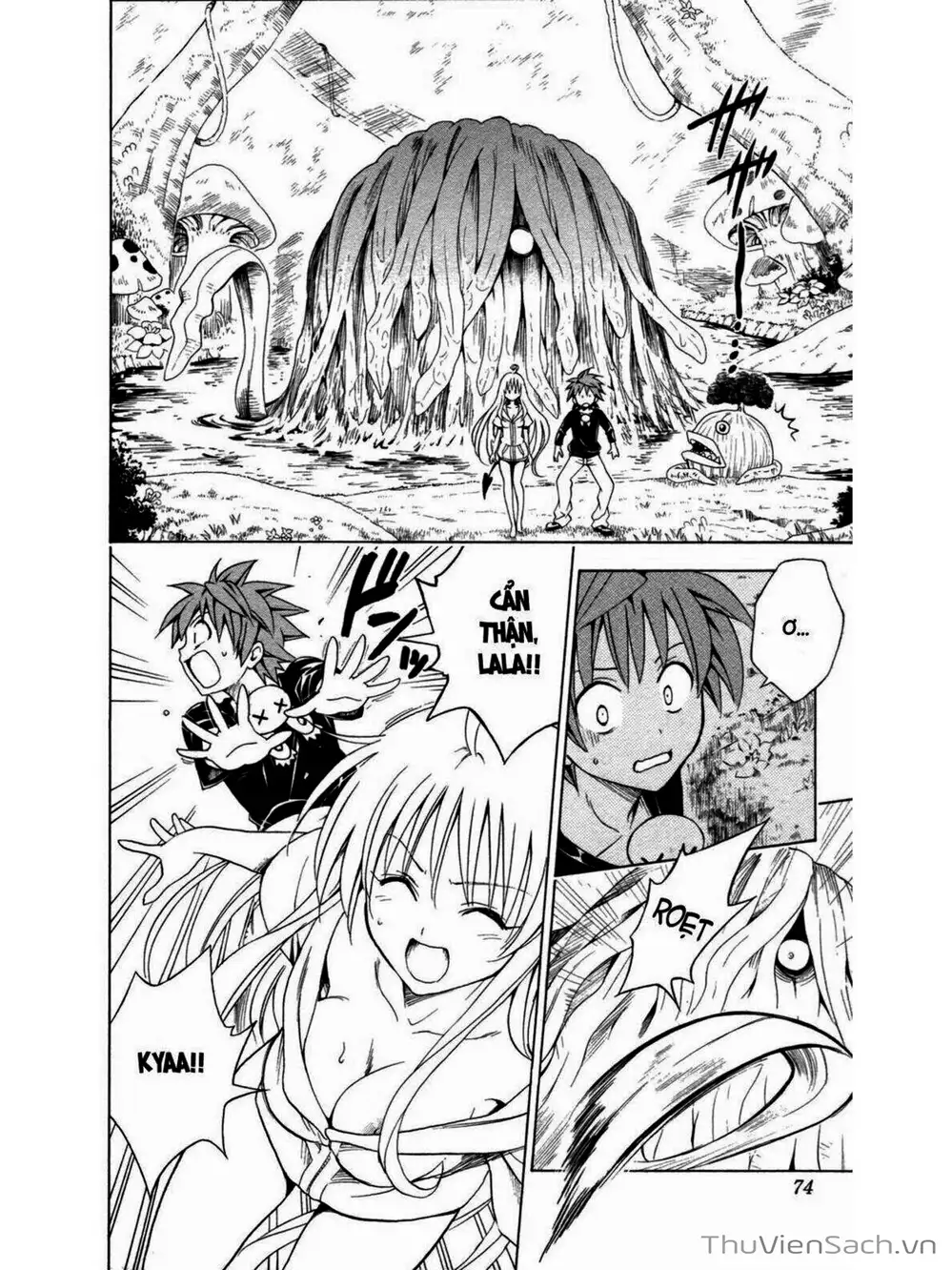 Truyện Tranh Bóng Tối Hoàng Kim - To Love Ru Darkness trang 8