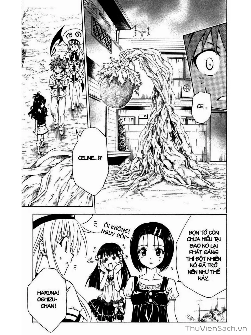 Truyện Tranh Bóng Tối Hoàng Kim - To Love Ru Darkness trang 8