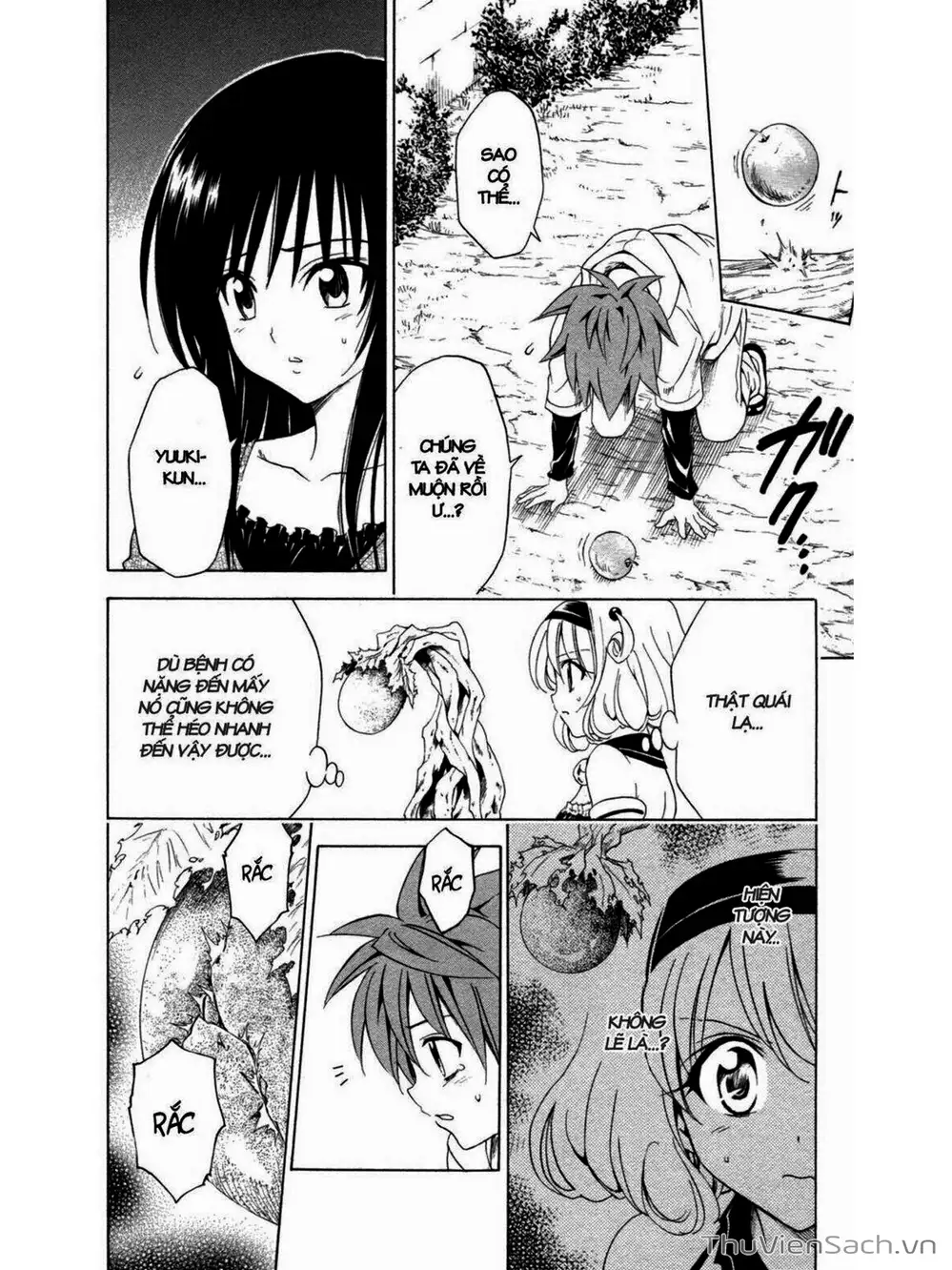 Truyện Tranh Bóng Tối Hoàng Kim - To Love Ru Darkness trang 8