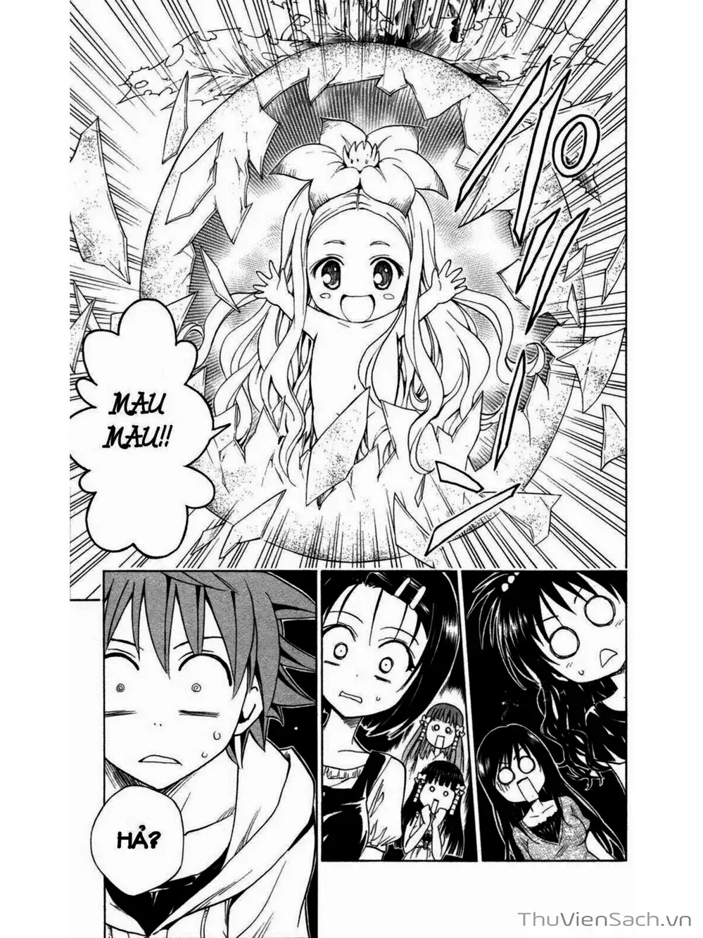 Truyện Tranh Bóng Tối Hoàng Kim - To Love Ru Darkness trang 8