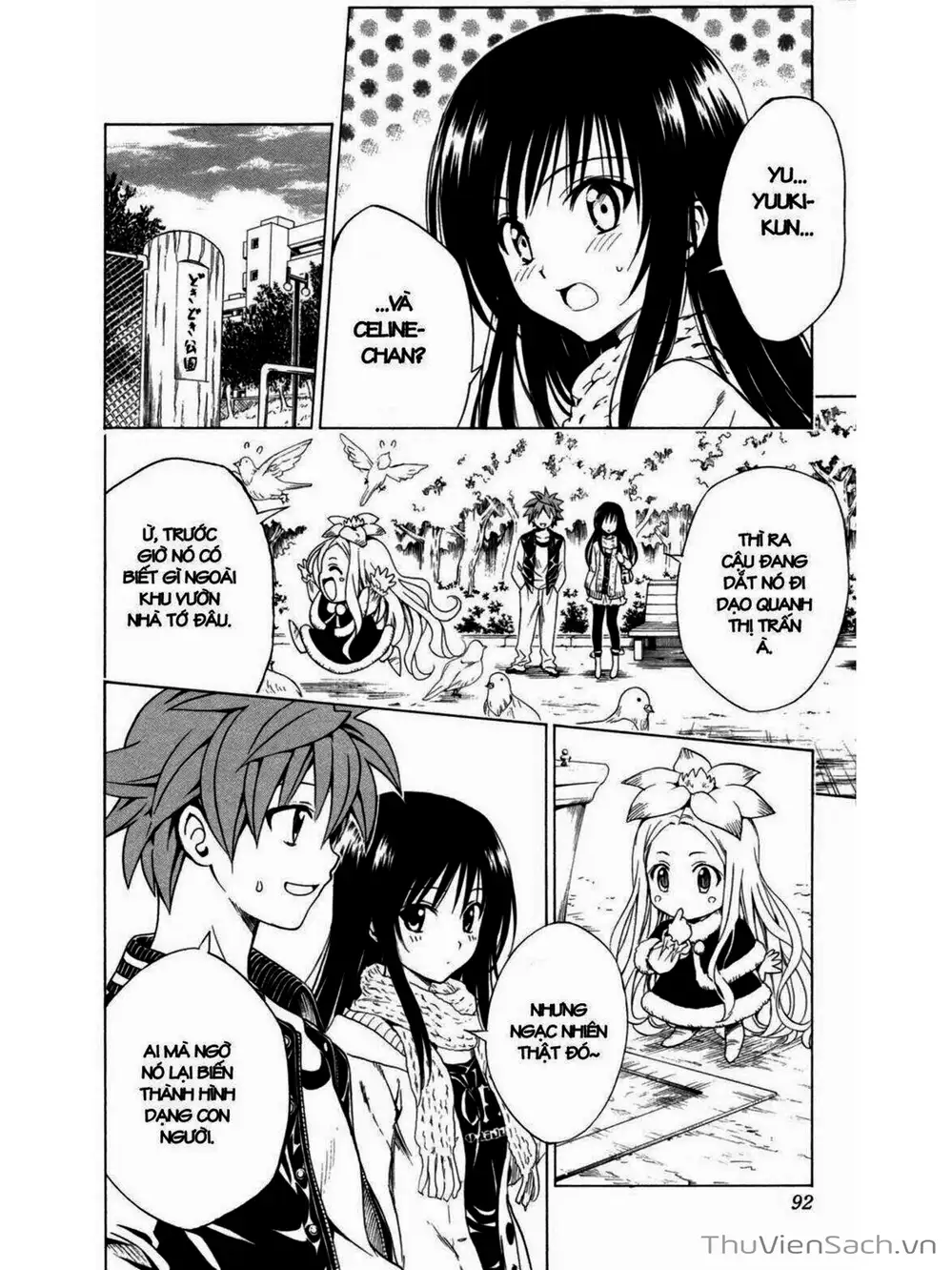 Truyện Tranh Bóng Tối Hoàng Kim - To Love Ru Darkness trang 8