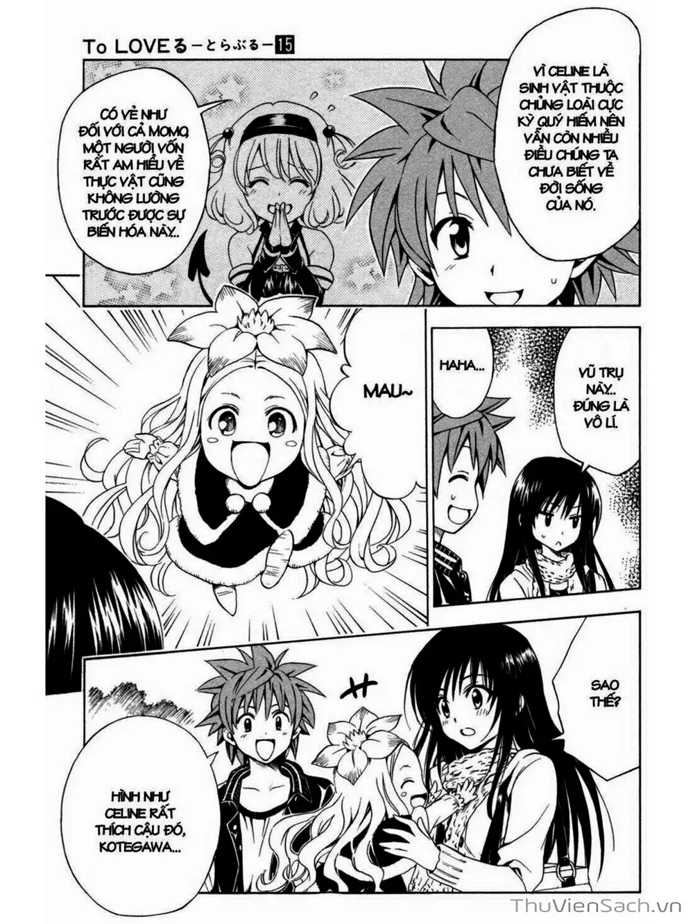 Truyện Tranh Bóng Tối Hoàng Kim - To Love Ru Darkness trang 8