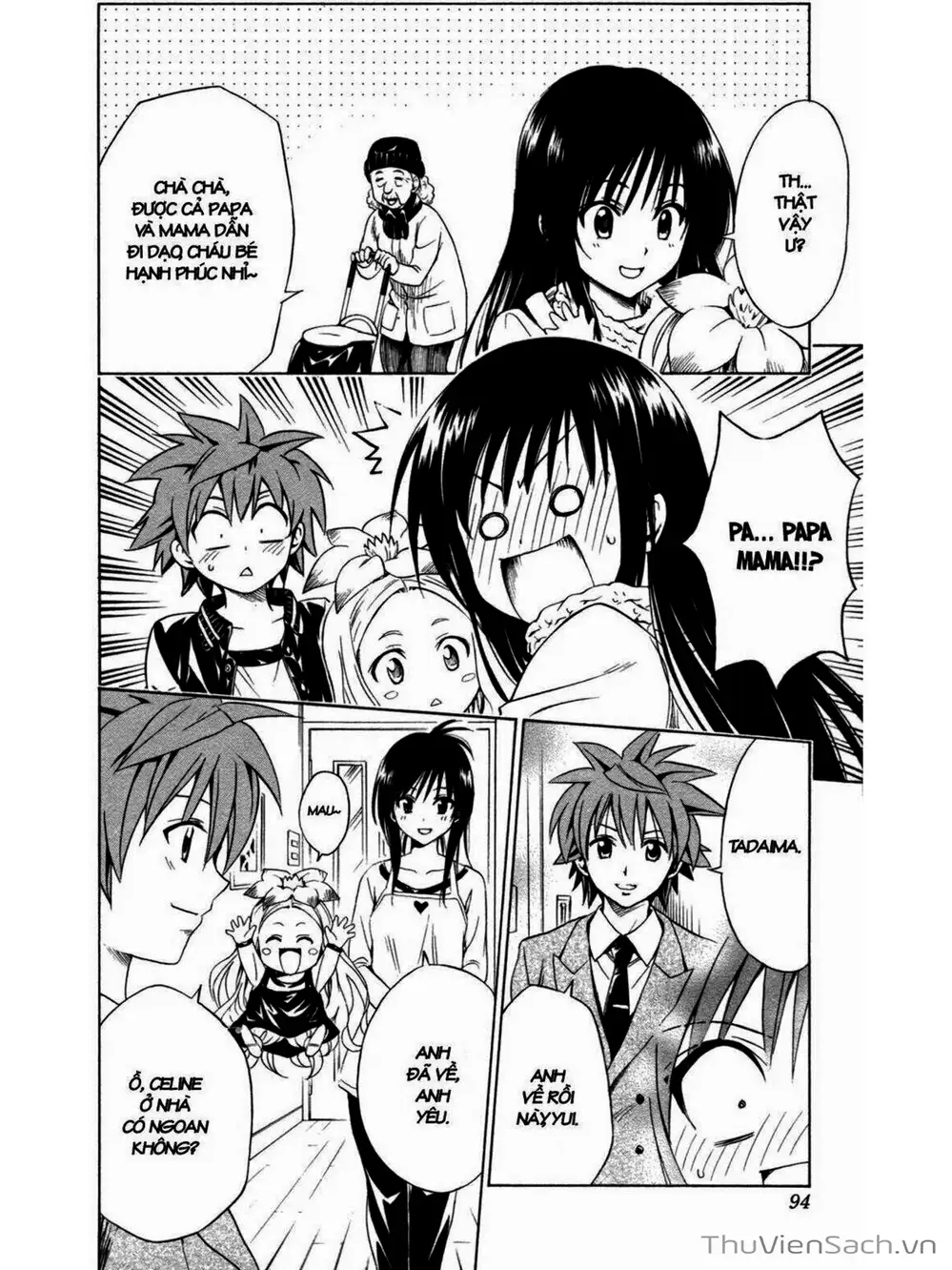 Truyện Tranh Bóng Tối Hoàng Kim - To Love Ru Darkness trang 8