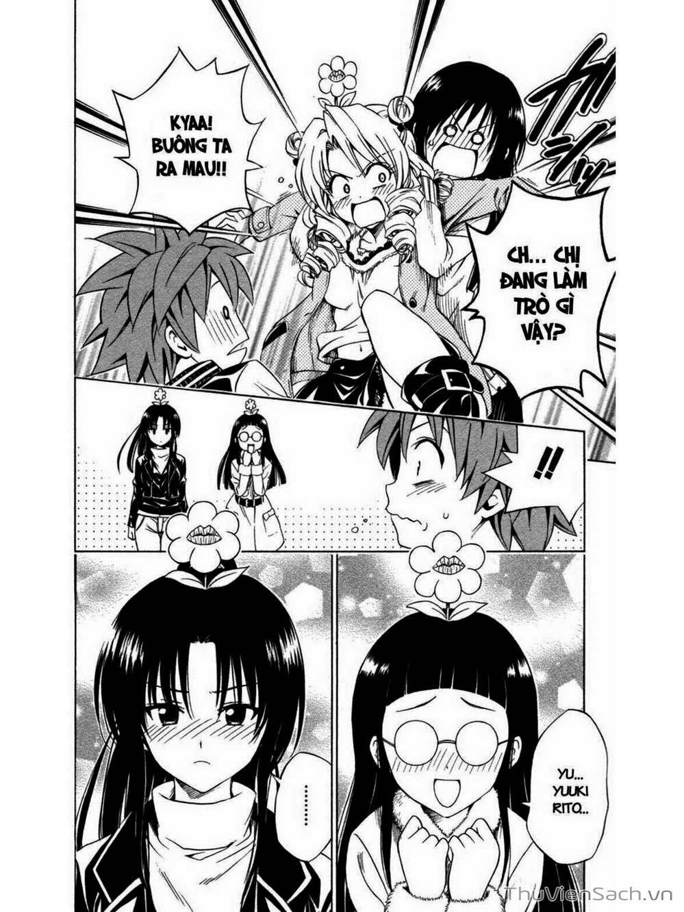 Truyện Tranh Bóng Tối Hoàng Kim - To Love Ru Darkness trang 8