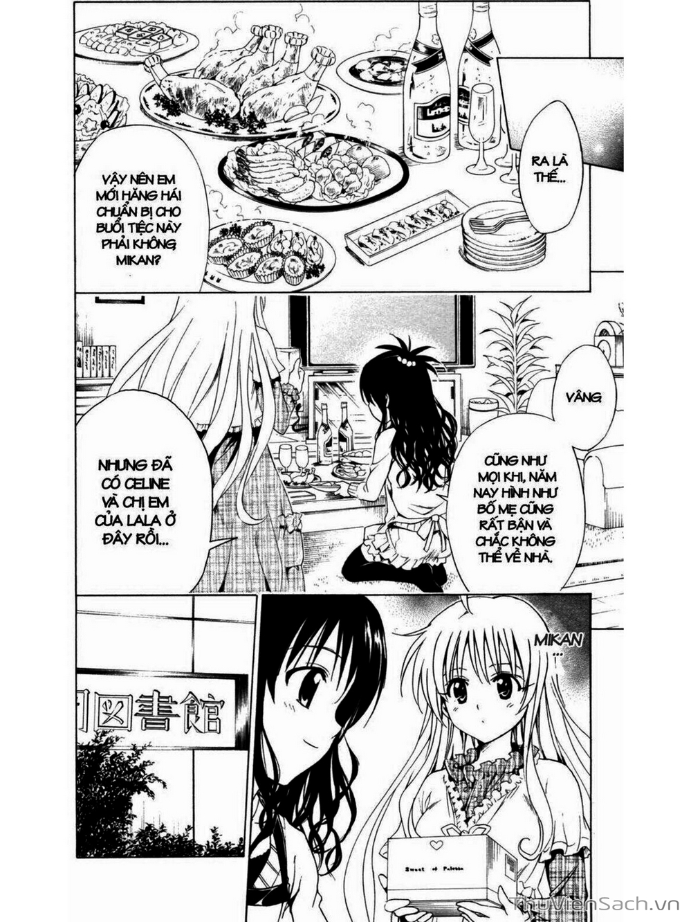 Truyện Tranh Bóng Tối Hoàng Kim - To Love Ru Darkness trang 8