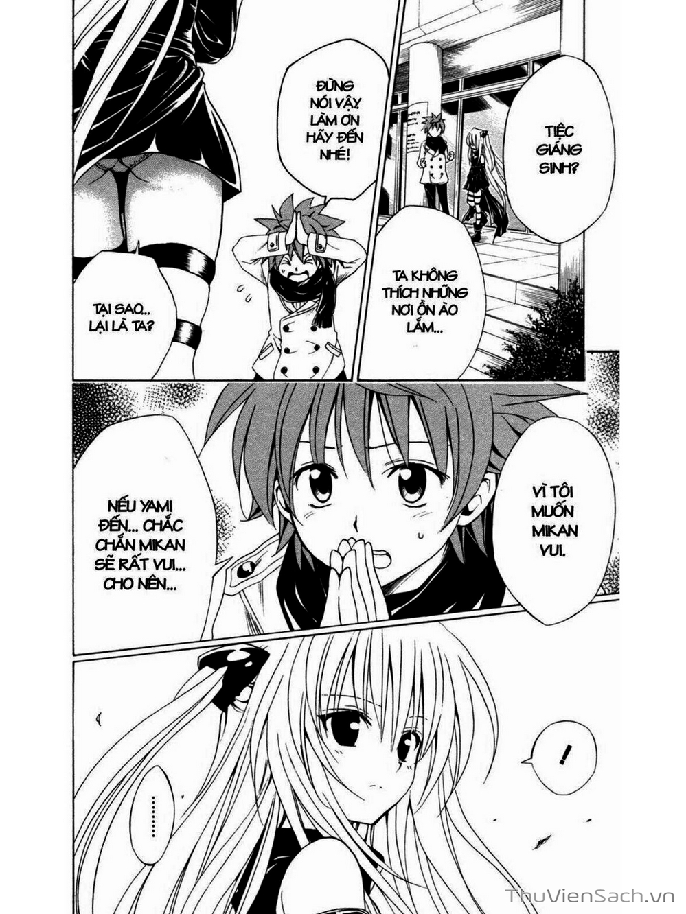 Truyện Tranh Bóng Tối Hoàng Kim - To Love Ru Darkness trang 8