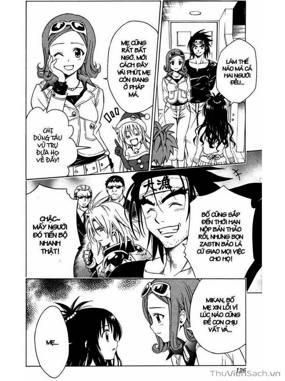 Truyện Tranh Bóng Tối Hoàng Kim - To Love Ru Darkness trang 8