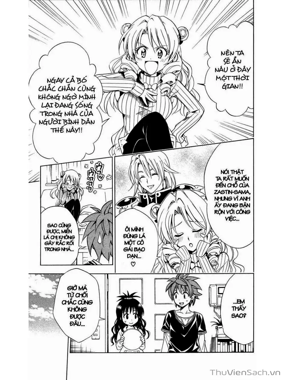 Truyện Tranh Bóng Tối Hoàng Kim - To Love Ru Darkness trang 8