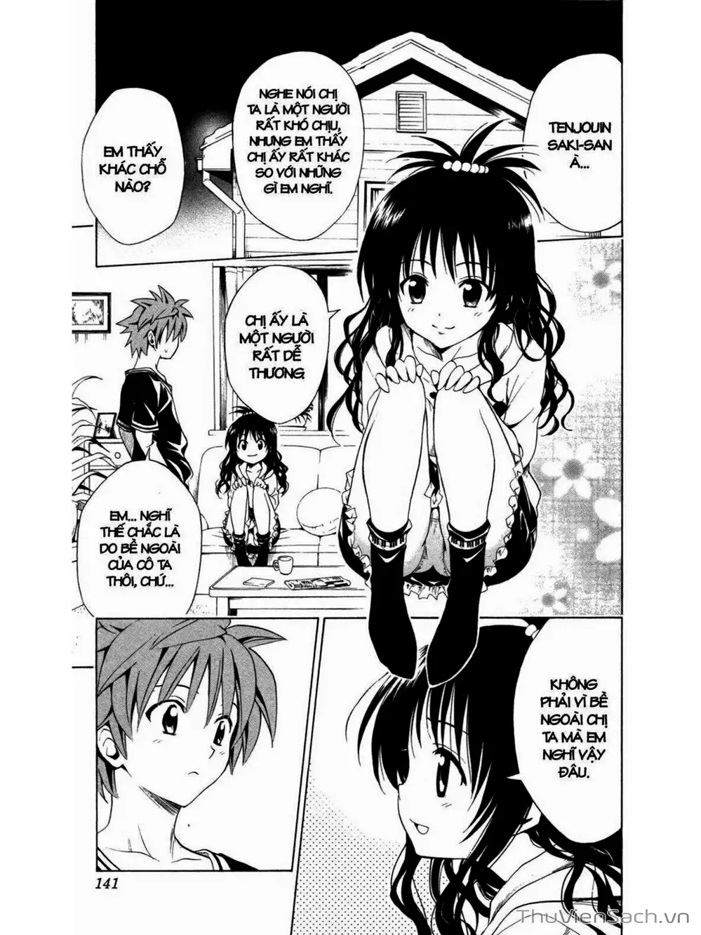 Truyện Tranh Bóng Tối Hoàng Kim - To Love Ru Darkness trang 8