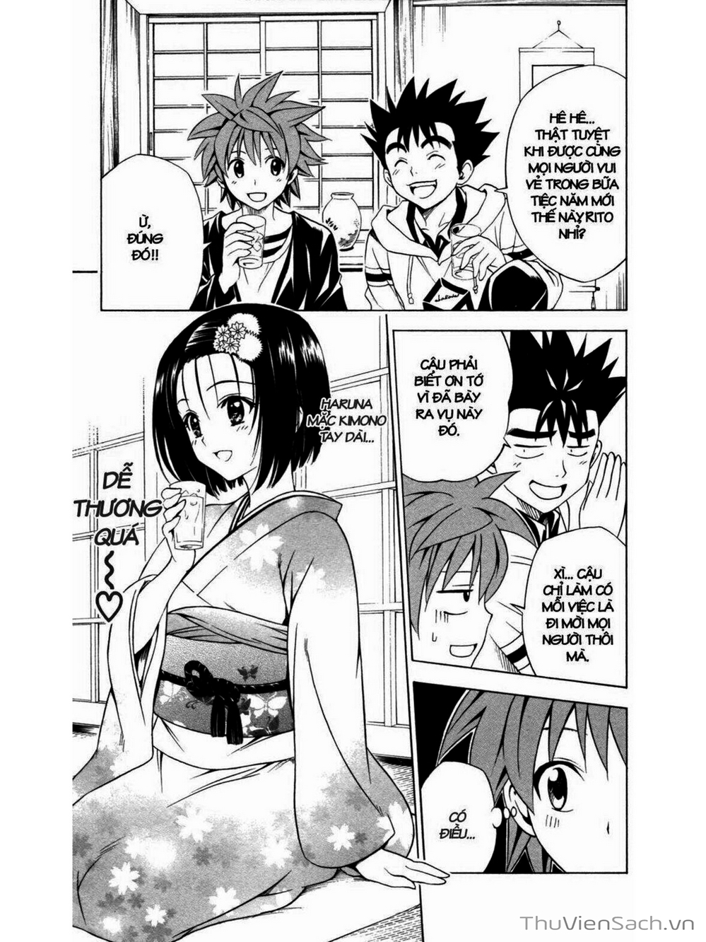 Truyện Tranh Bóng Tối Hoàng Kim - To Love Ru Darkness trang 8