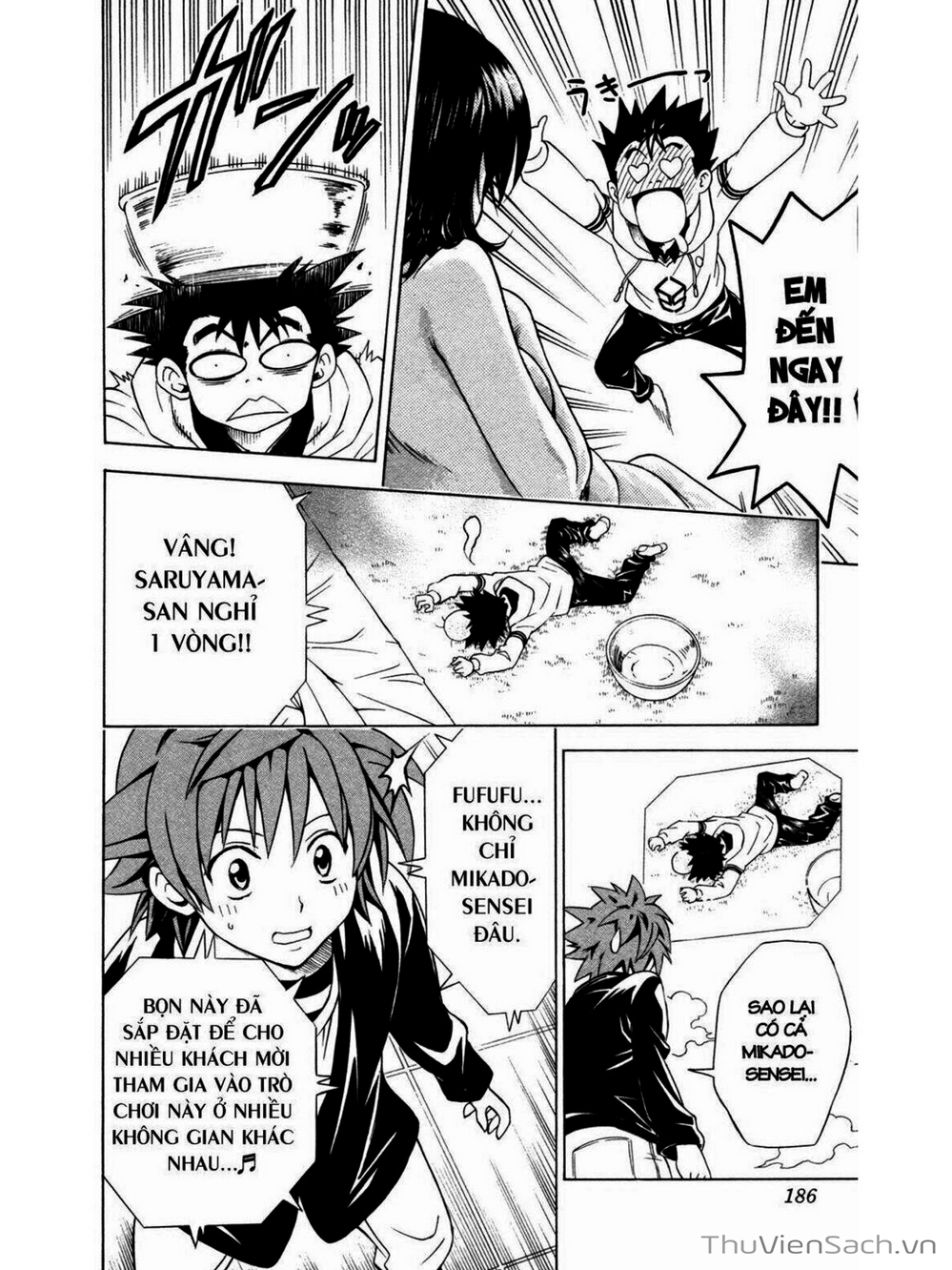 Truyện Tranh Bóng Tối Hoàng Kim - To Love Ru Darkness trang 8