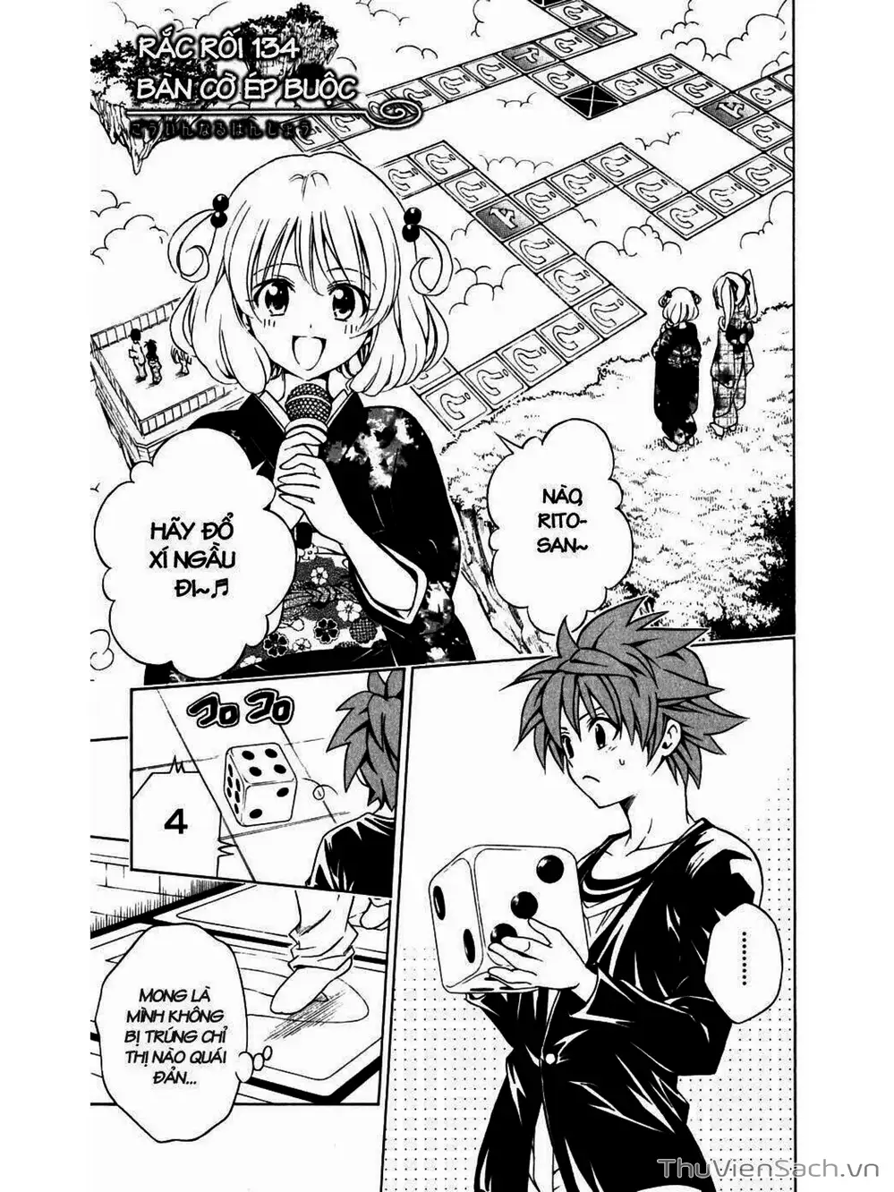 Truyện Tranh Bóng Tối Hoàng Kim - To Love Ru Darkness trang 8