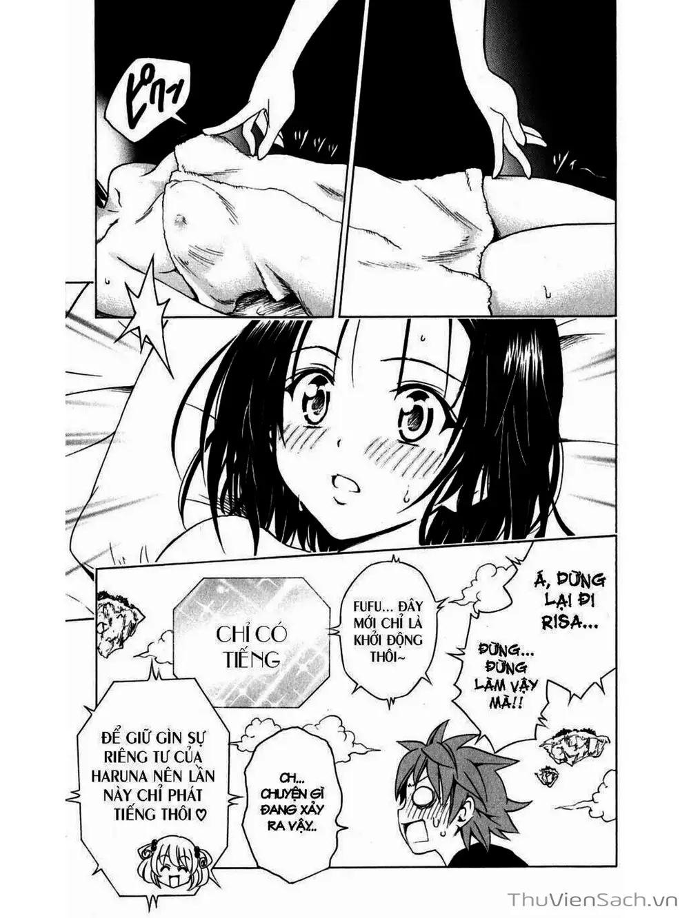 Truyện Tranh Bóng Tối Hoàng Kim - To Love Ru Darkness trang 8