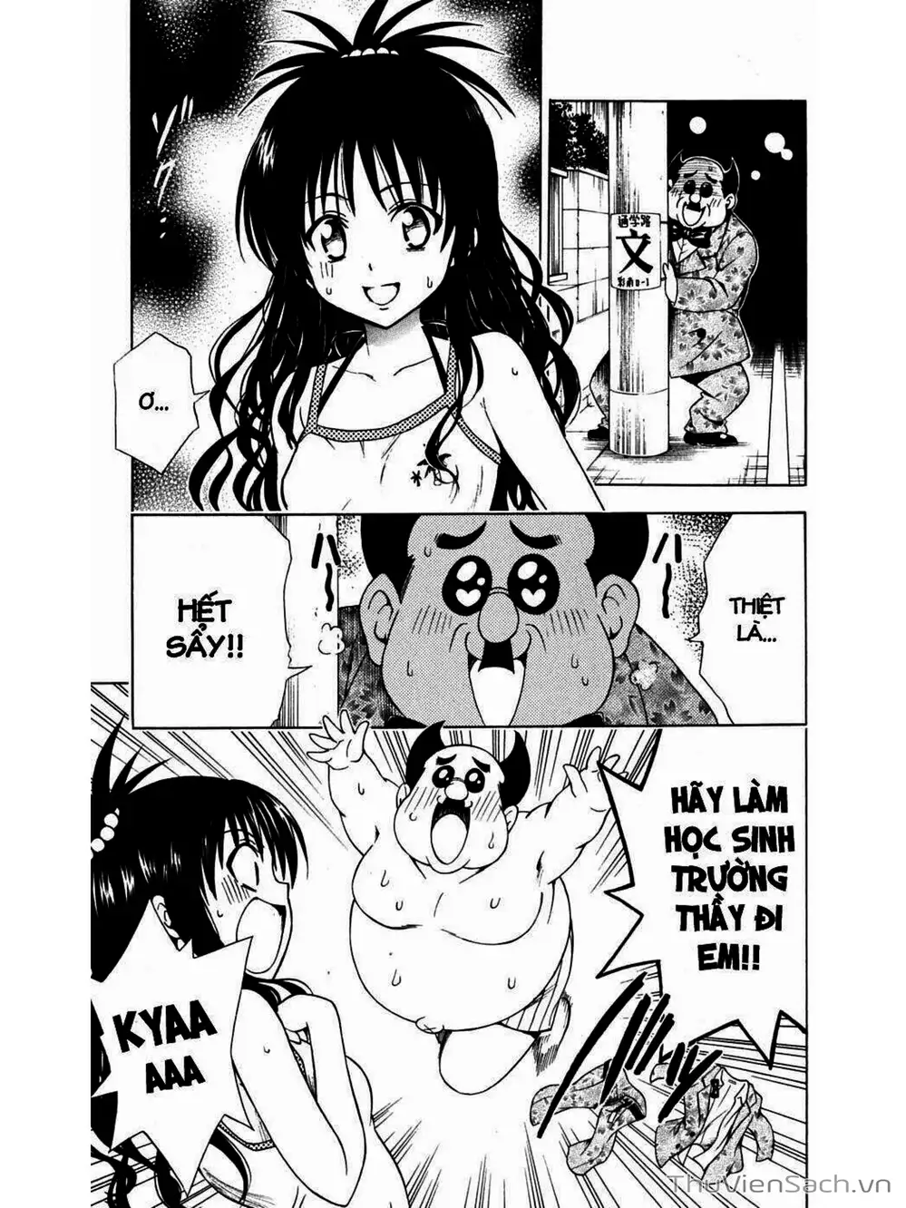 Truyện Tranh Bóng Tối Hoàng Kim - To Love Ru Darkness trang 8