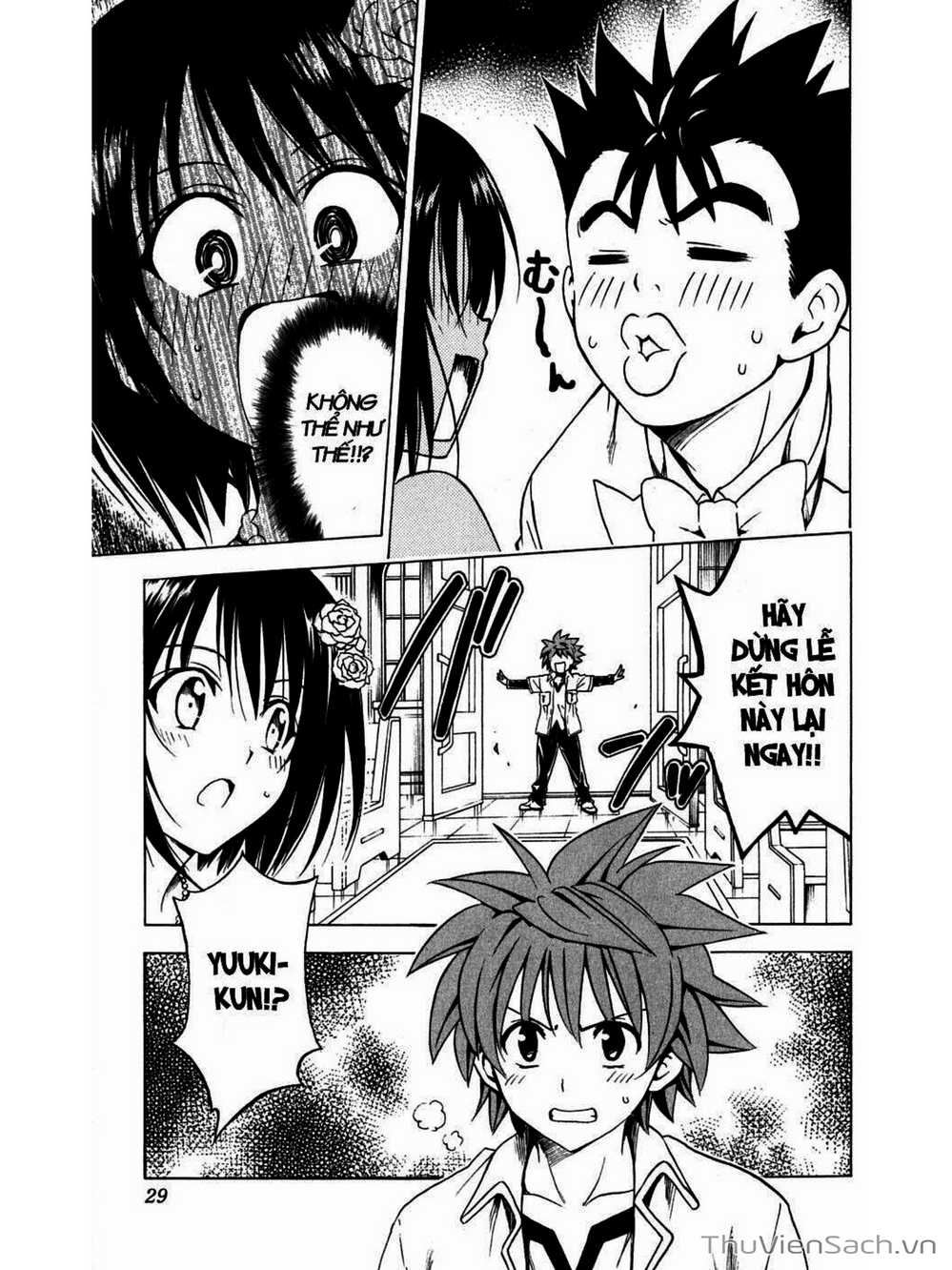 Truyện Tranh Bóng Tối Hoàng Kim - To Love Ru Darkness trang 8