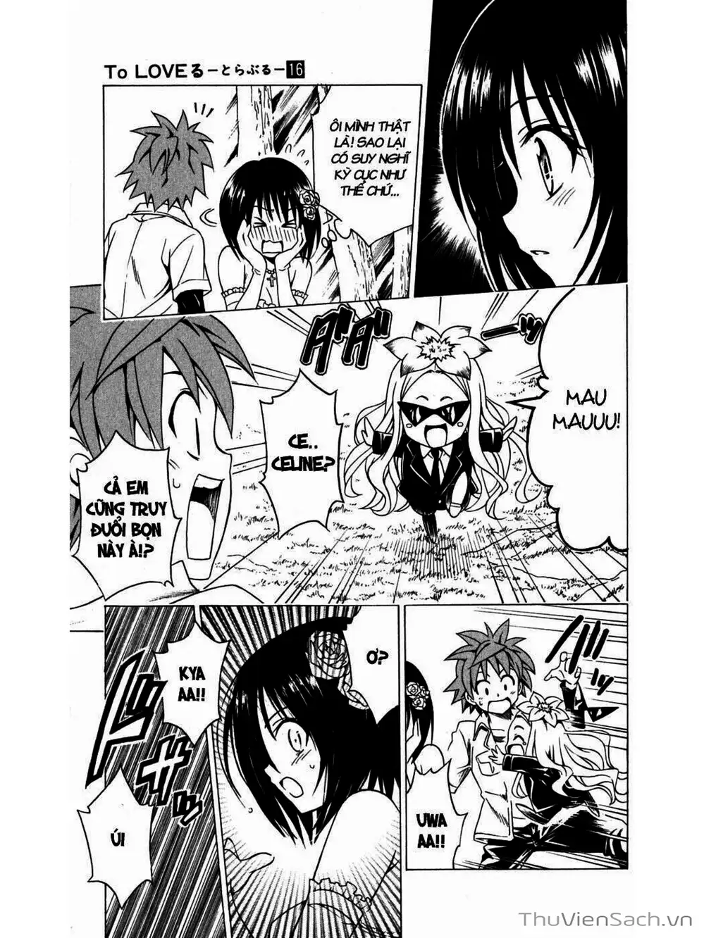 Truyện Tranh Bóng Tối Hoàng Kim - To Love Ru Darkness trang 8