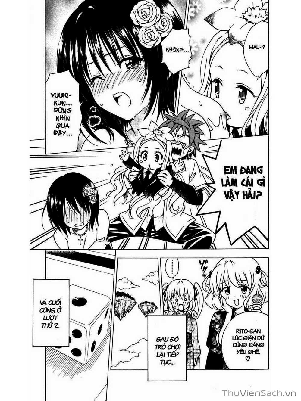 Truyện Tranh Bóng Tối Hoàng Kim - To Love Ru Darkness trang 8